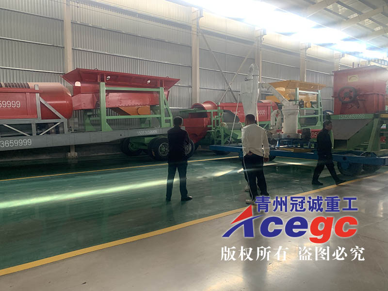 浙江洗沙機(jī)發(fā)貨現(xiàn)場